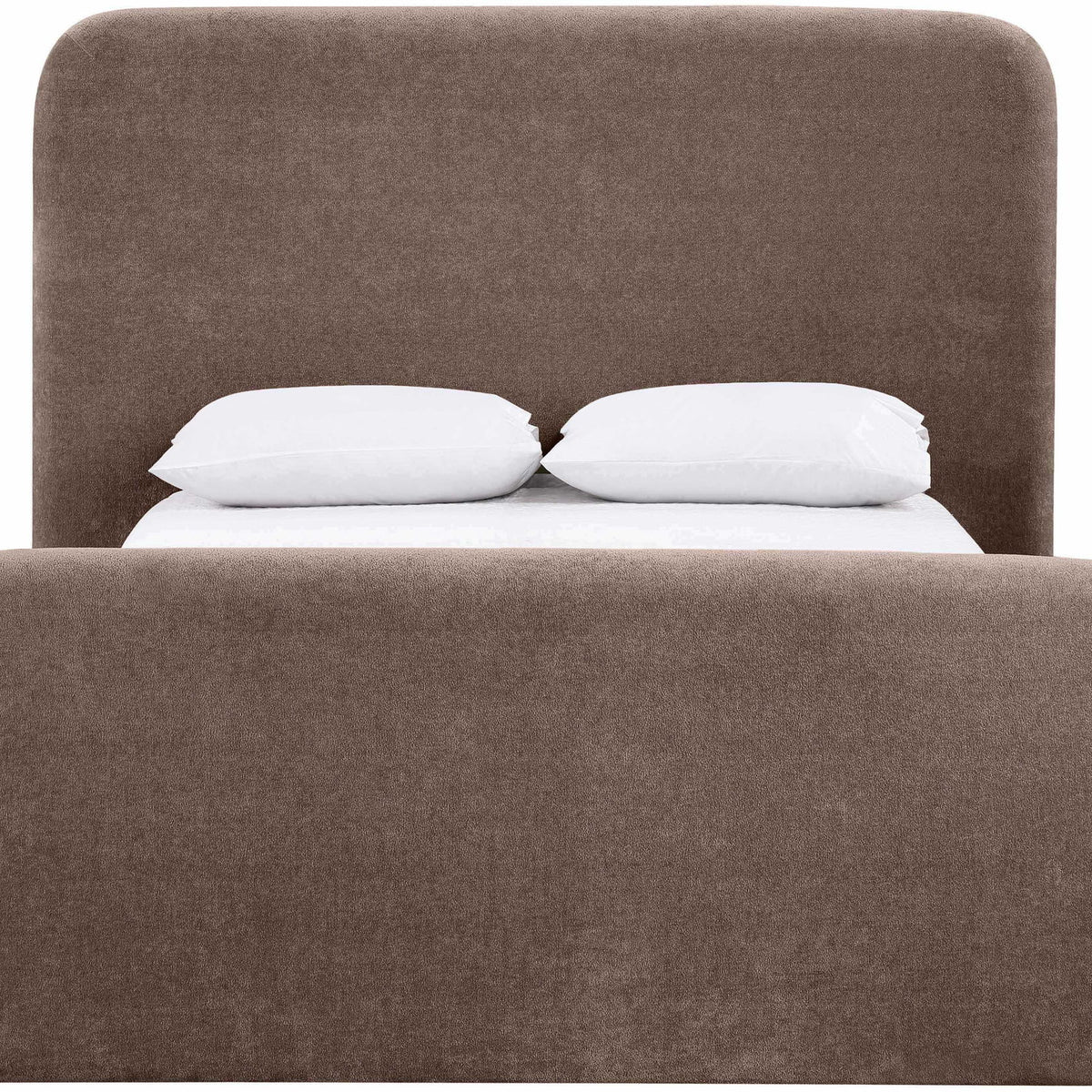 Fira - Chenille Fabric Upholstered Bed