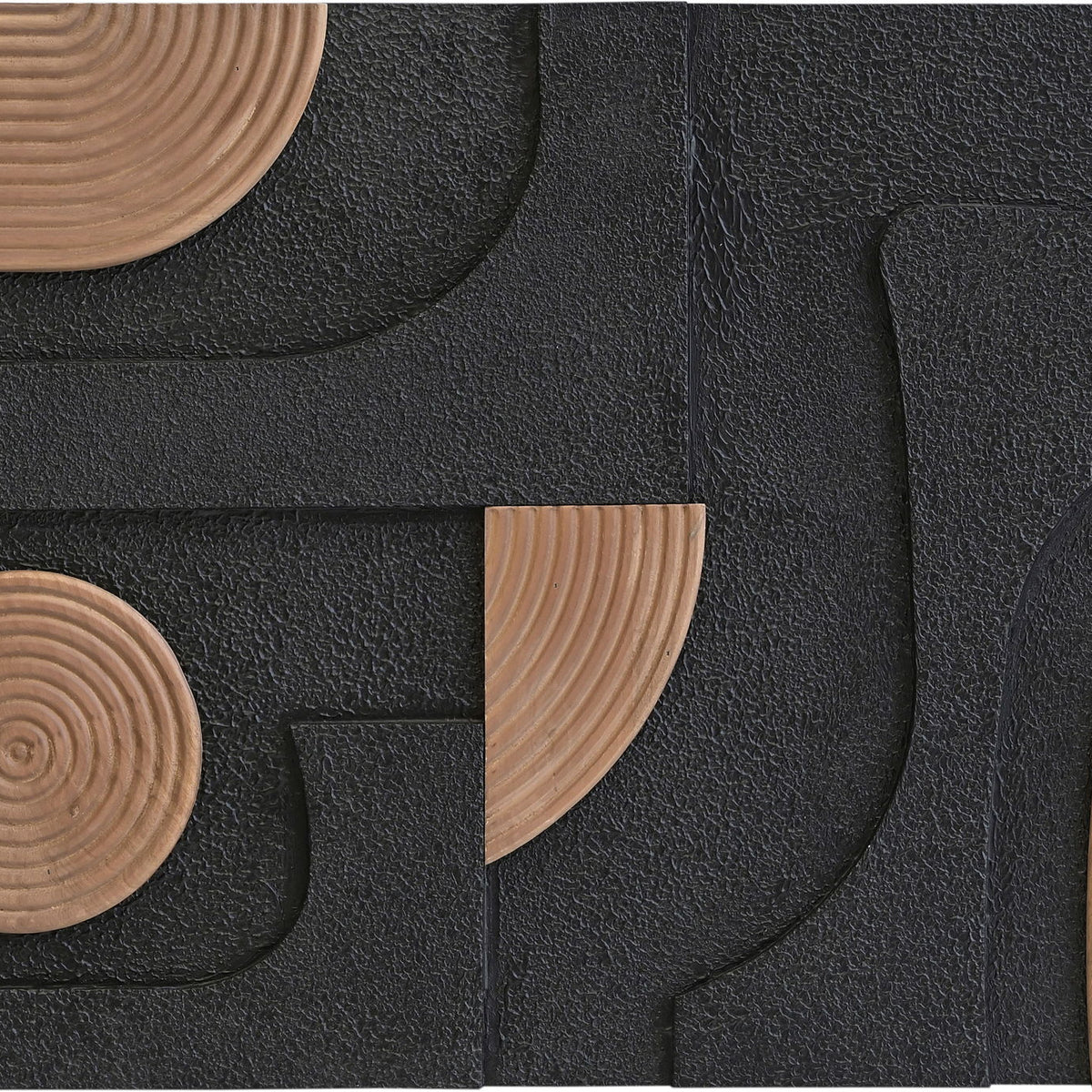 Element - Mango Wood Wall Decor - Black