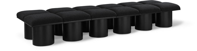Pavilion - 12 Piece Modular Bench With Black Base