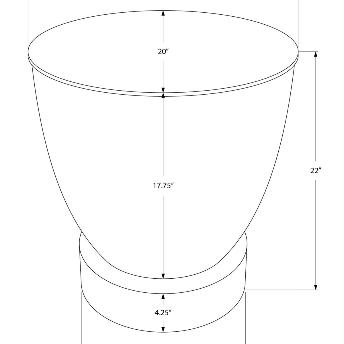 Drum Accent Side Table, Contemporary & Modern Design