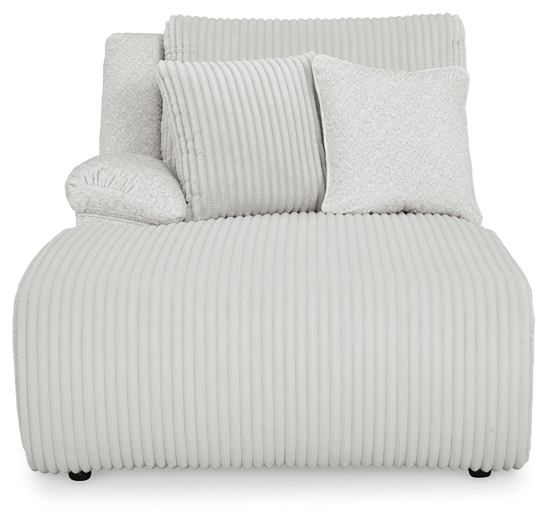 Top Tier - Laf Press Back Chaise - Alloy