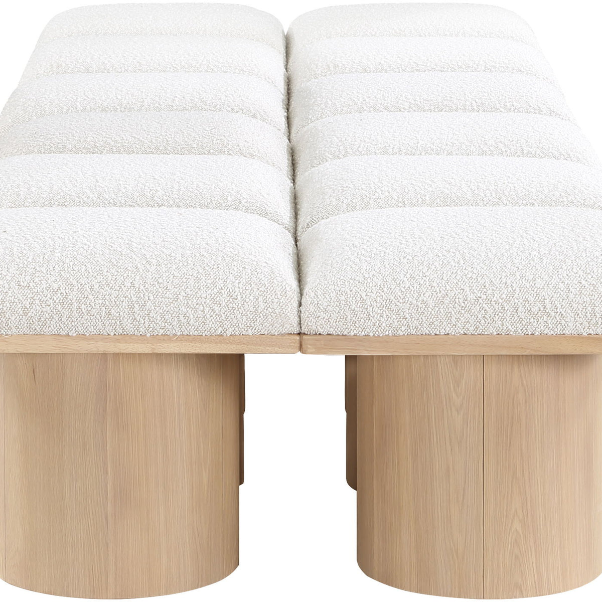 Pavilion - 12 Piece Modular Bench With Natural Base