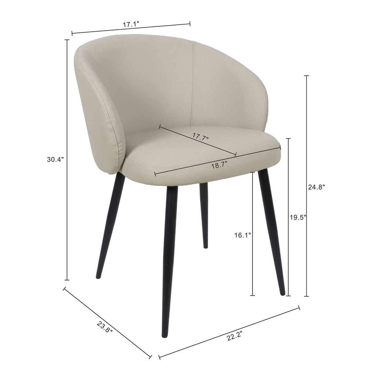 Manhattan Looma - Side Chair (Set of 2)
