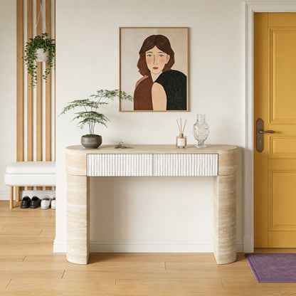 Console Table Brown
