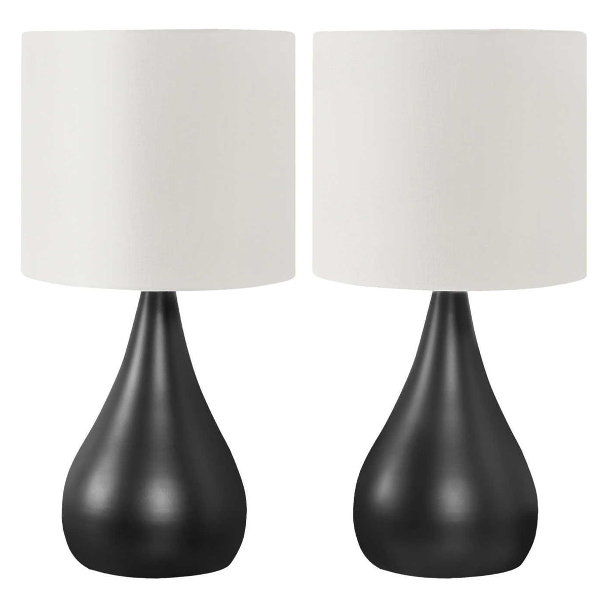 Lighting, Table Lamp, Contemporary (Set of 2) - Black