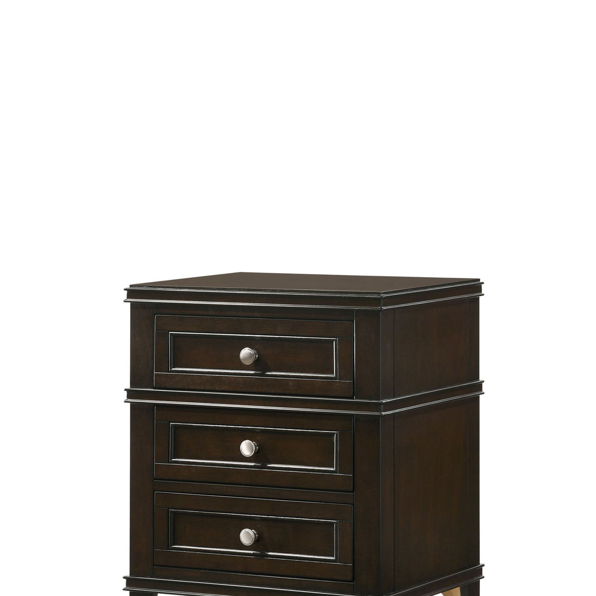 3 Drawer Nightstand With USB