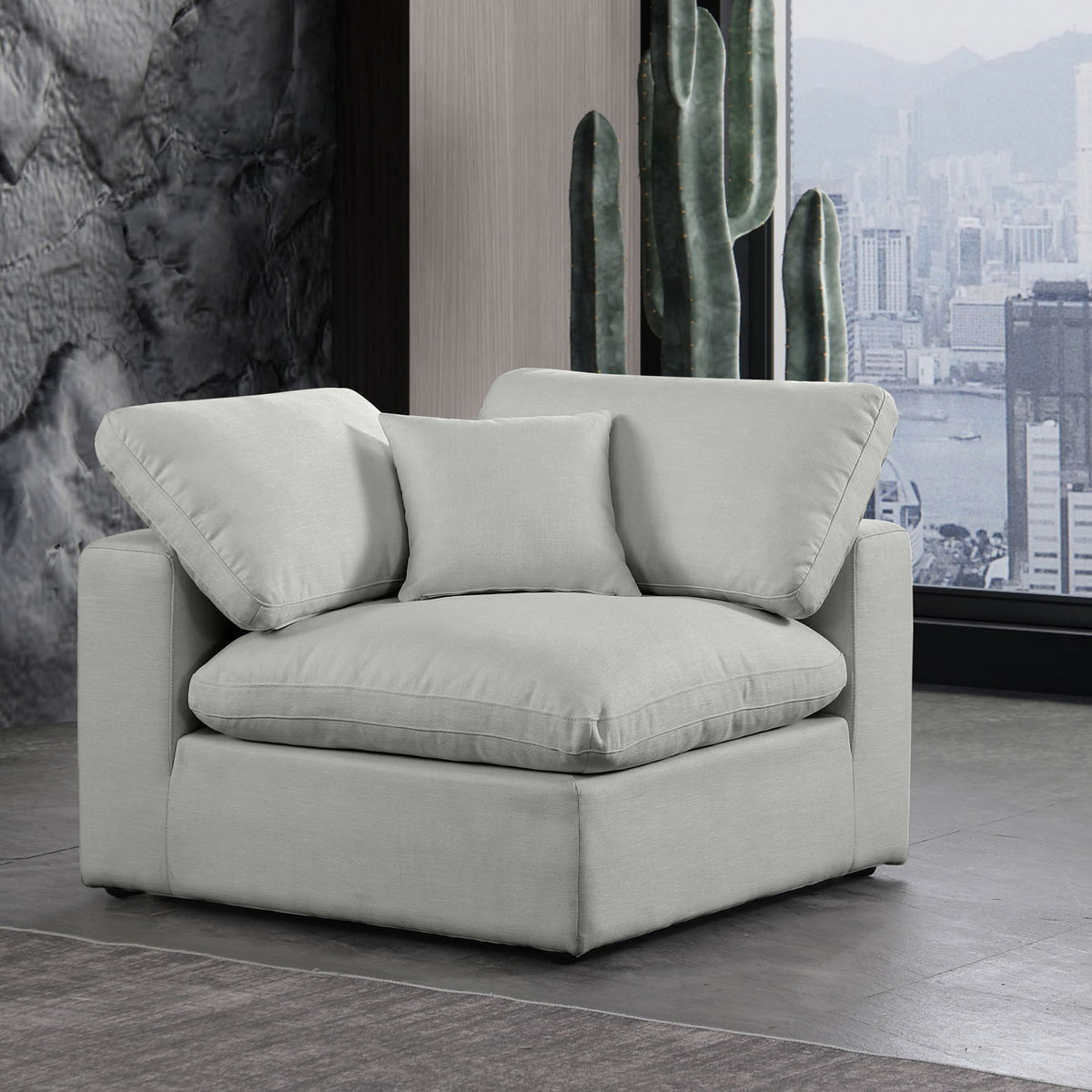 Comfy - Linen Corner Chair
