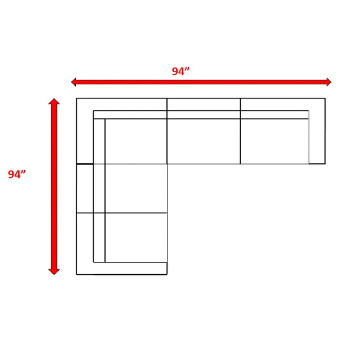 Luxurious Wicker Patio Sectional With Weather Resistant Sunbrella Cushions