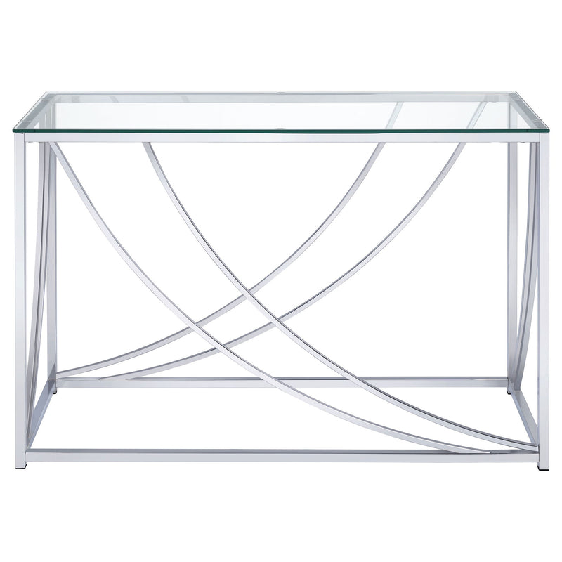 Kempton - Console Table - Chrome