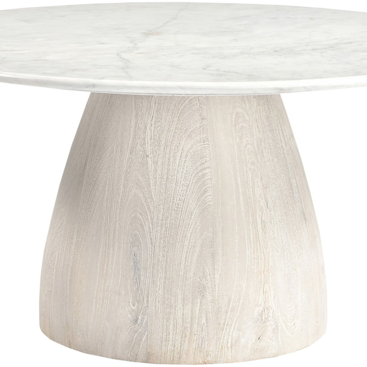 Liona - Marble And Mango Wood Table