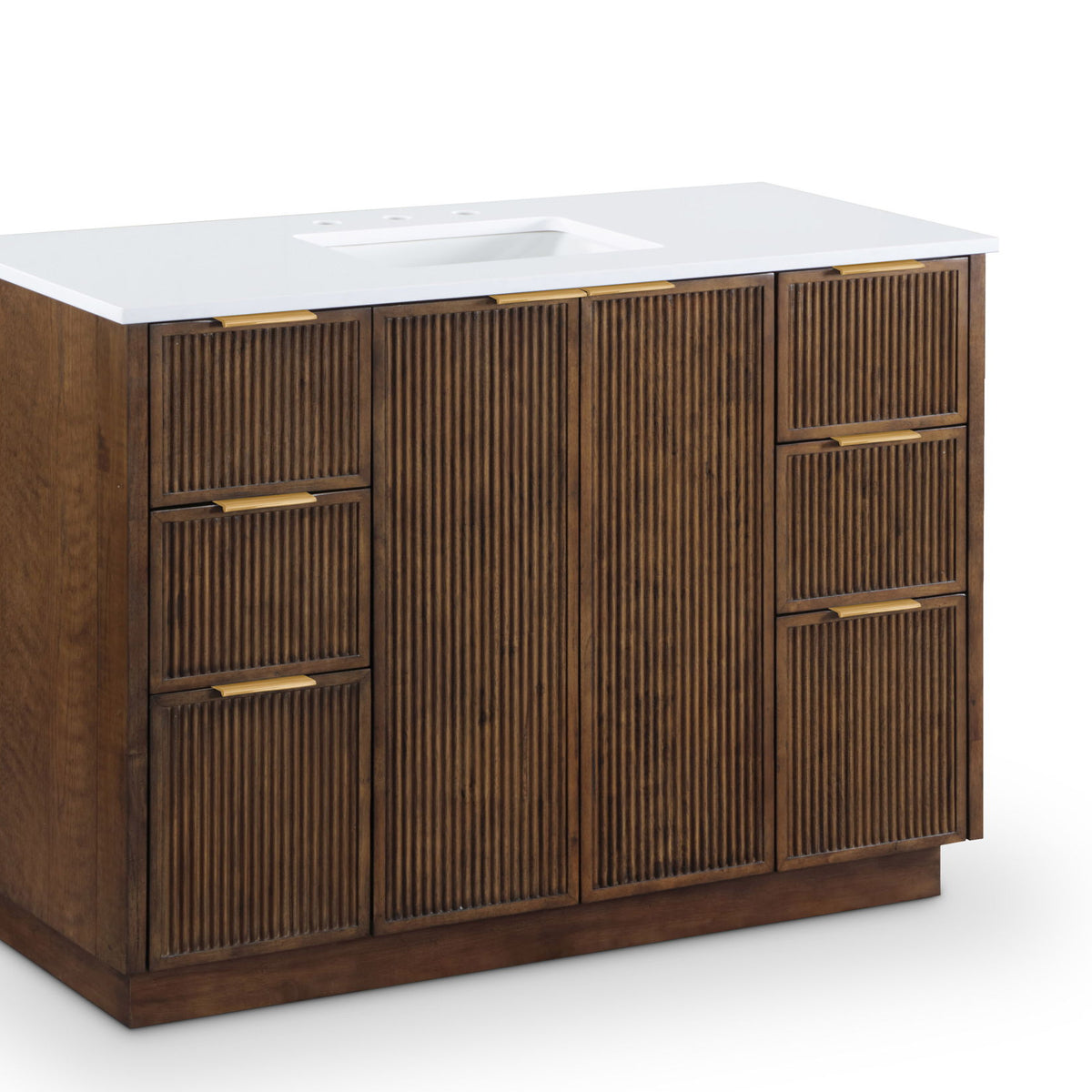Willard - Engineered Stone And Solid Wood Bathroom Vanity