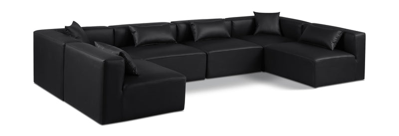 Cube - 6 Piece Modular Armless Sectional