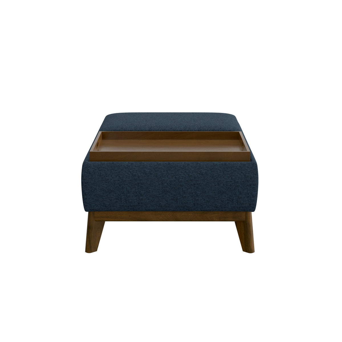 Varia - Reversible Tray Ottoman - Blue