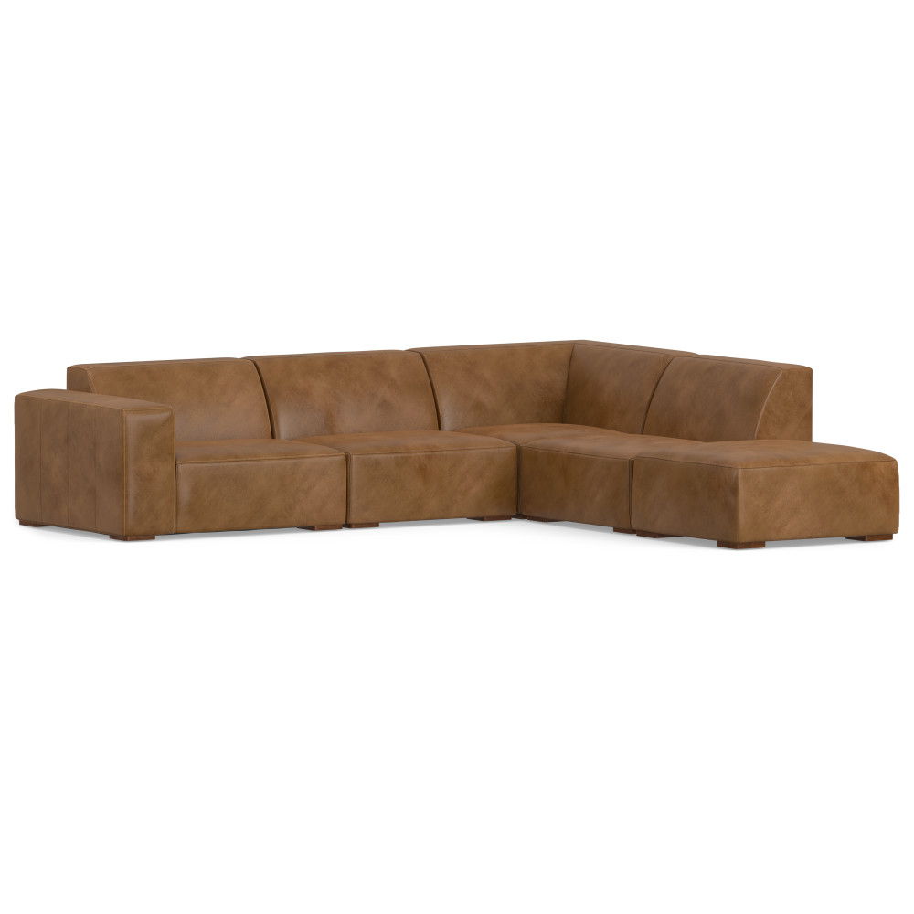 Rex - Handcrafted Sectional Sofa And Ottoman