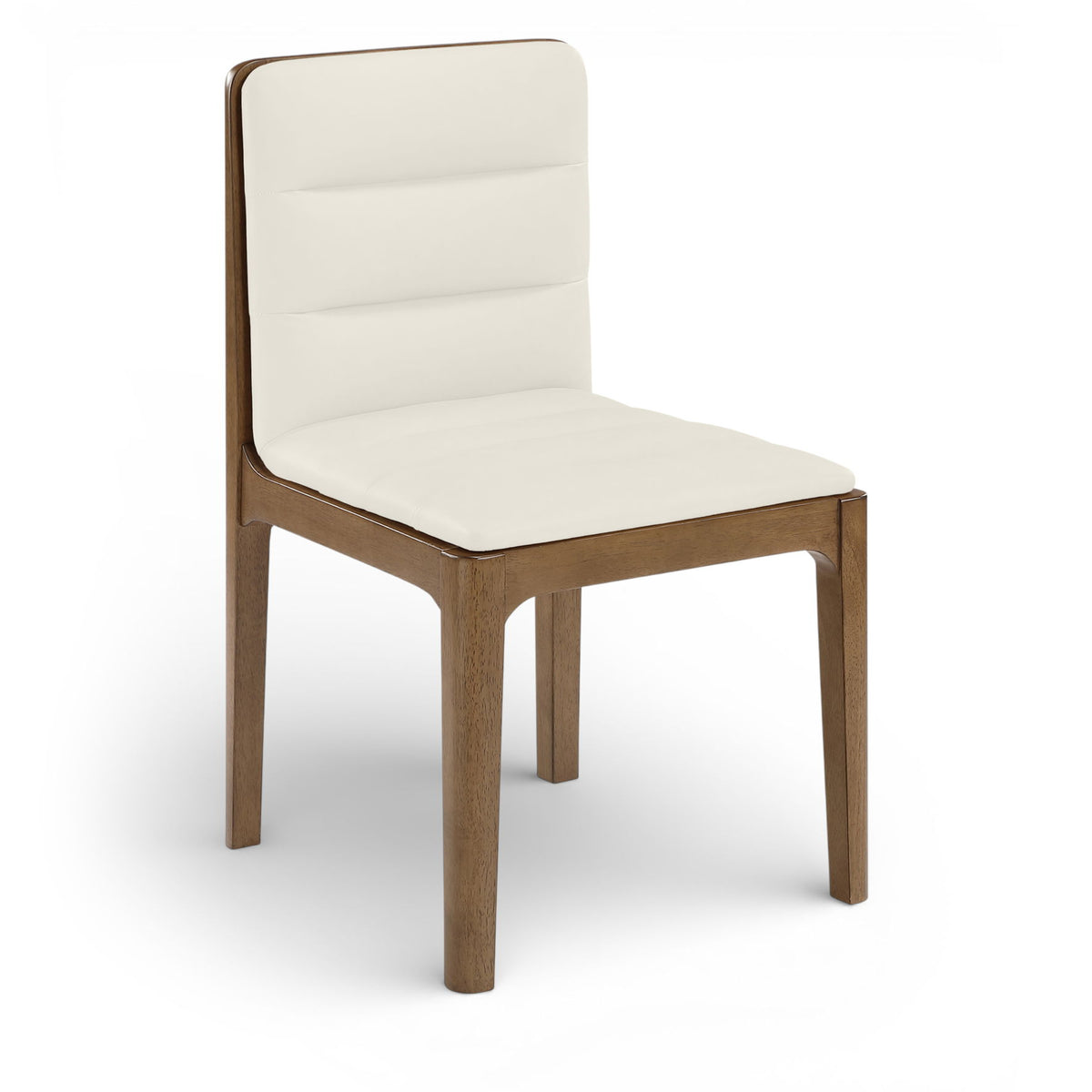 Ellis - Vegan Leather Upholstered Dining Chair (Set of 2) - Brown Base