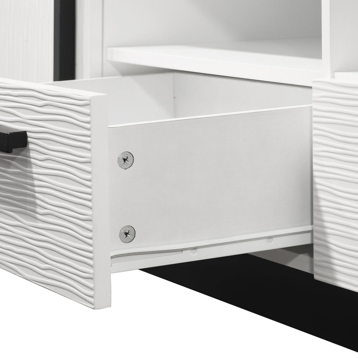 Matilda - TV Stand With Drawers - White Finish