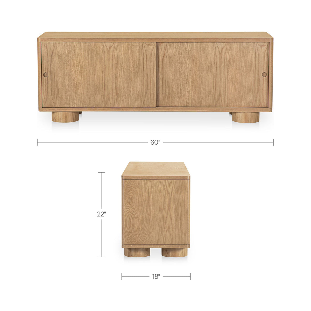 Hobbs - Media Unit - Natural