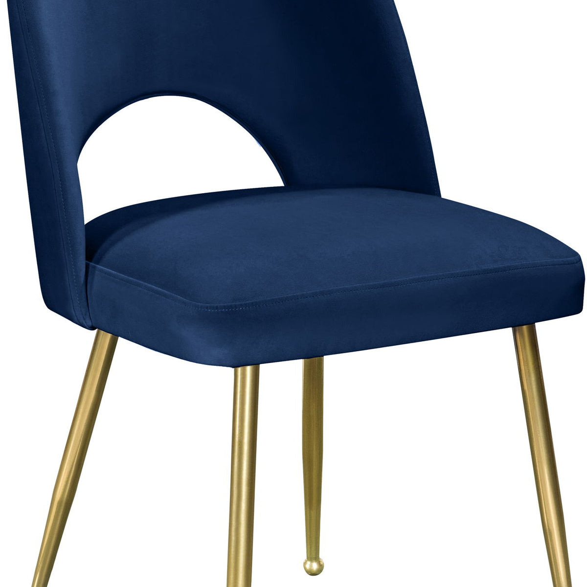Logan - Dining Chair (Set of 2) - Gold Legs