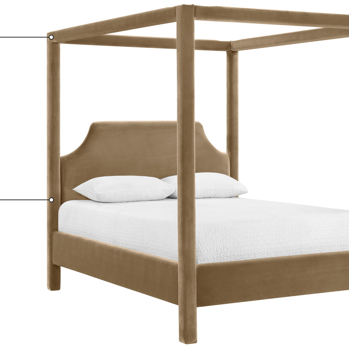 Dawson - Velvet Upholstered Bed