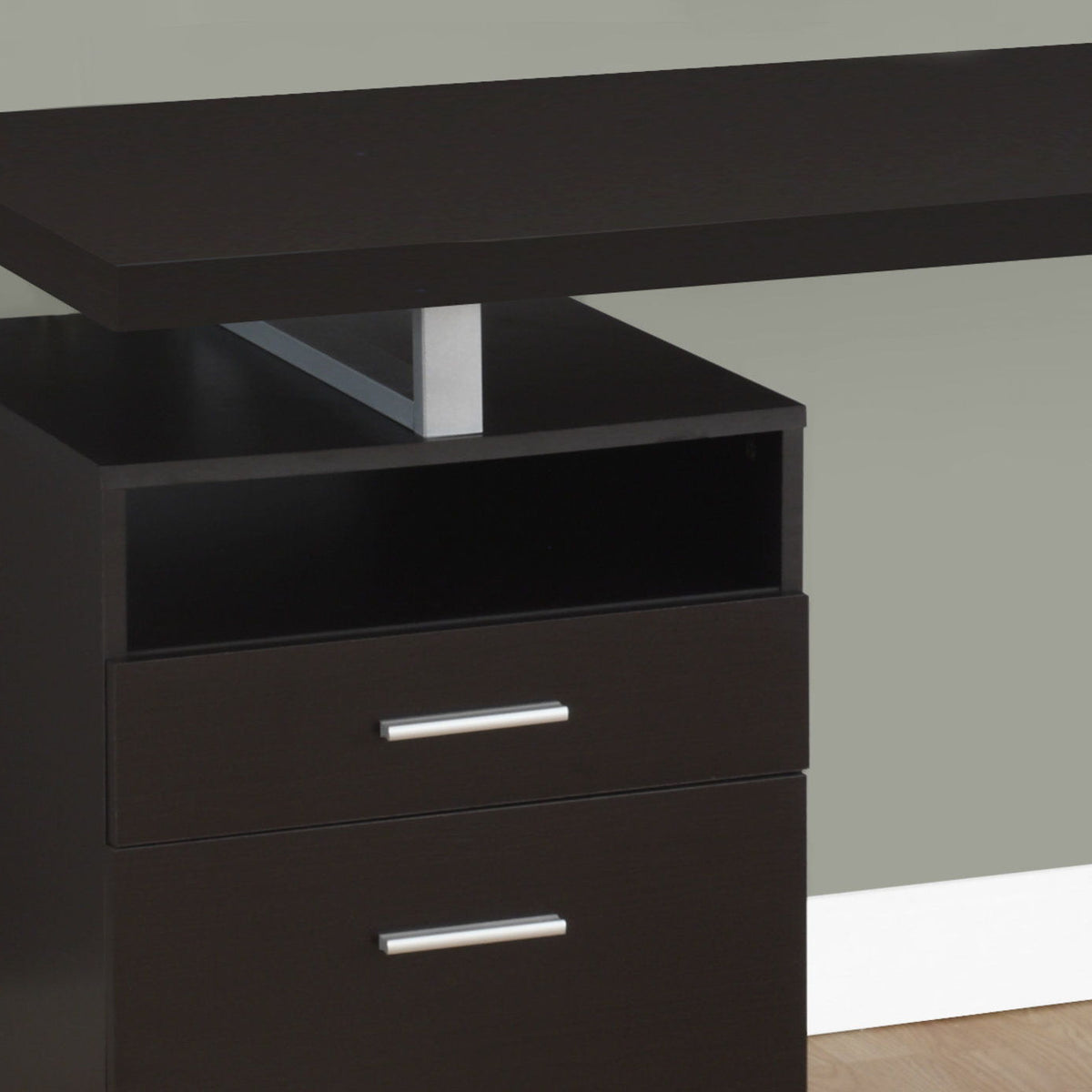 Computer Desk For Home Office, Laptop, Left Right Set - Up, Storage Drawers, Contemporary & Modern