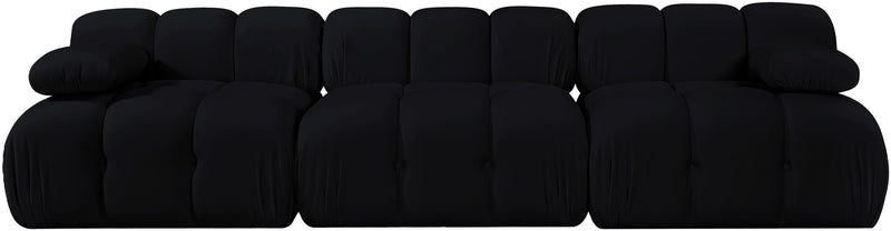 Orin - Velvet 3 Piece Modular Sofa