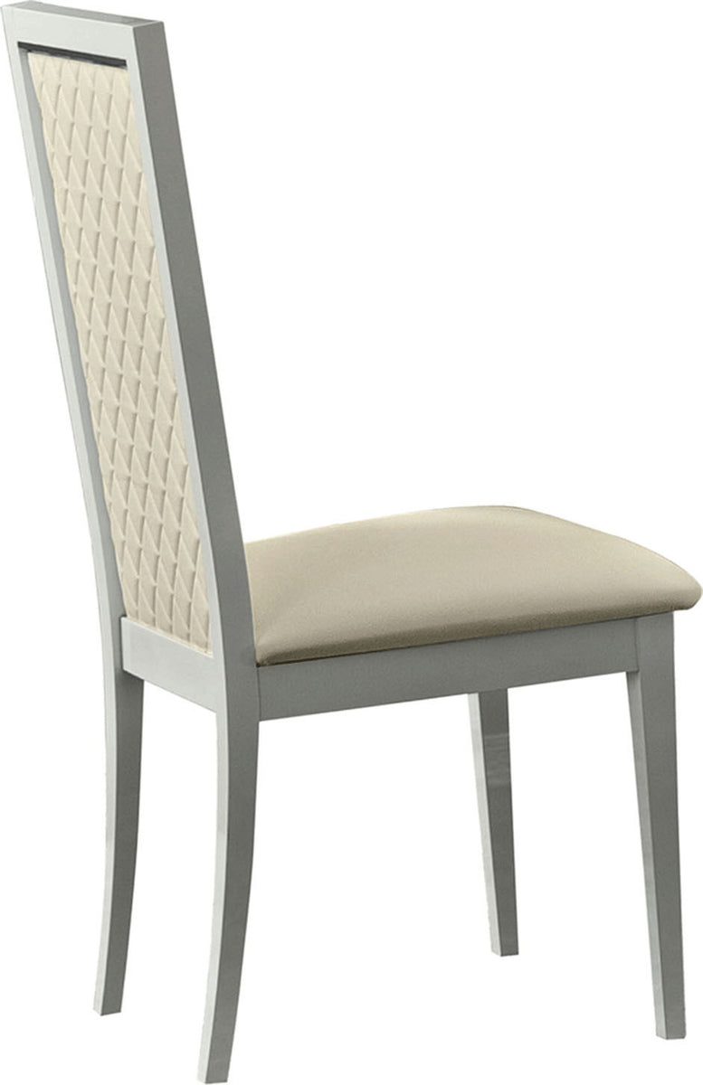 Roma - Chair - White / Beige
