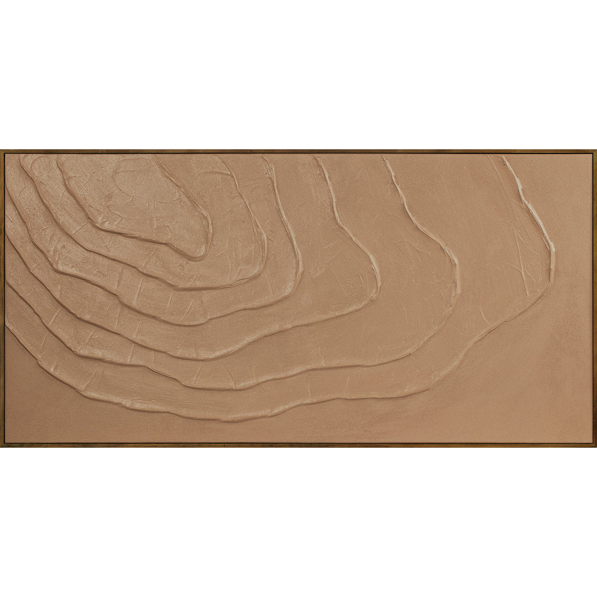 Umbria - Framed Painting - Light Brown