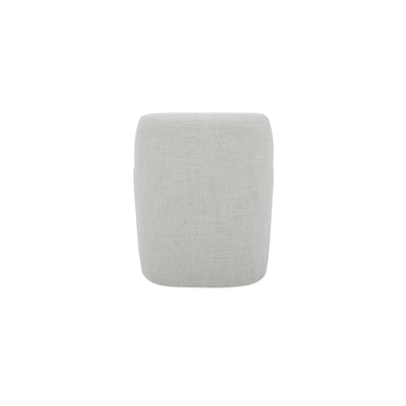 Maisie - Rolling Dining Chair - Flecked Oat / Beige