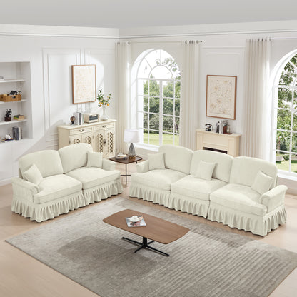 3-Seater Loveseat - Beige