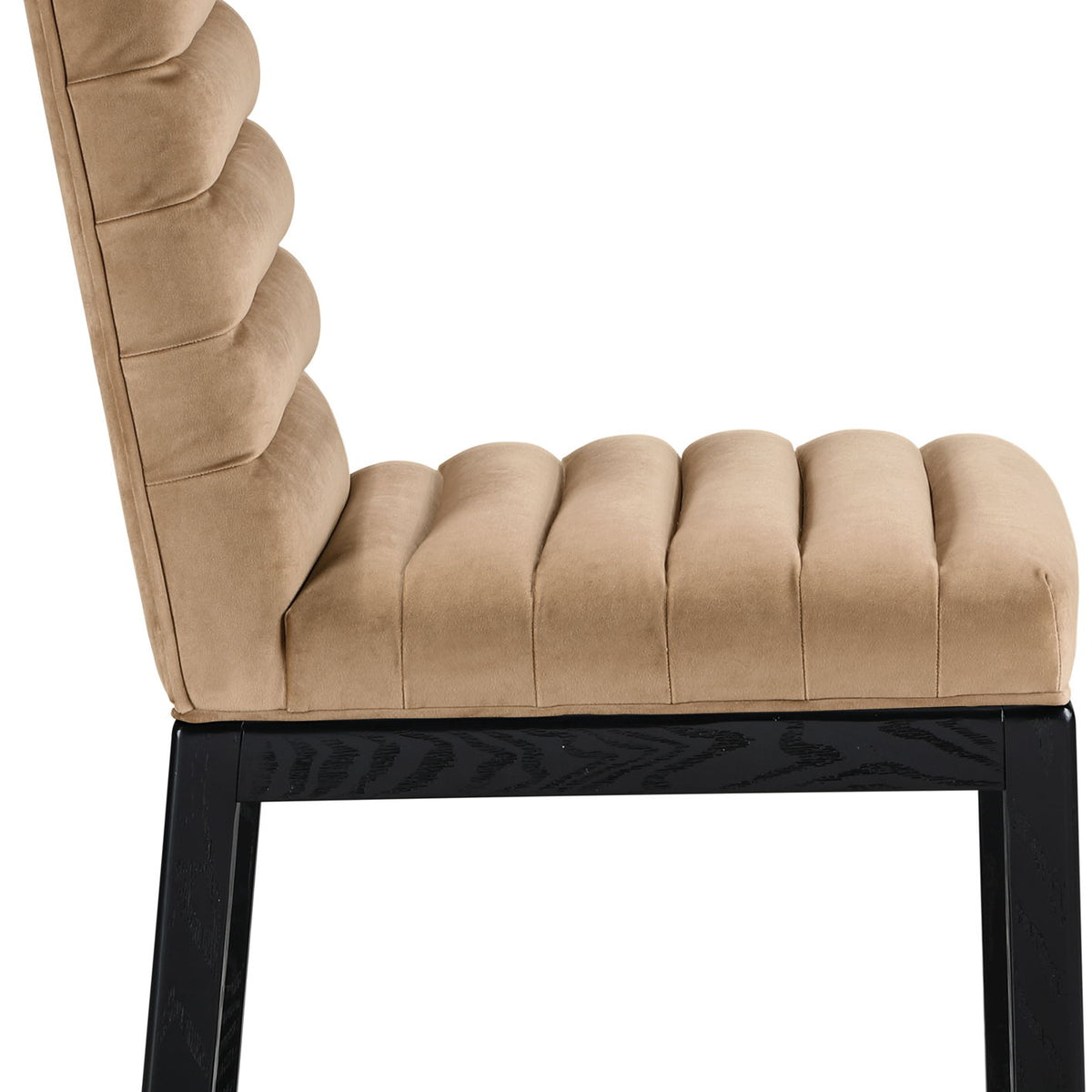 Evelyn - Dining Chair With Black Legs
