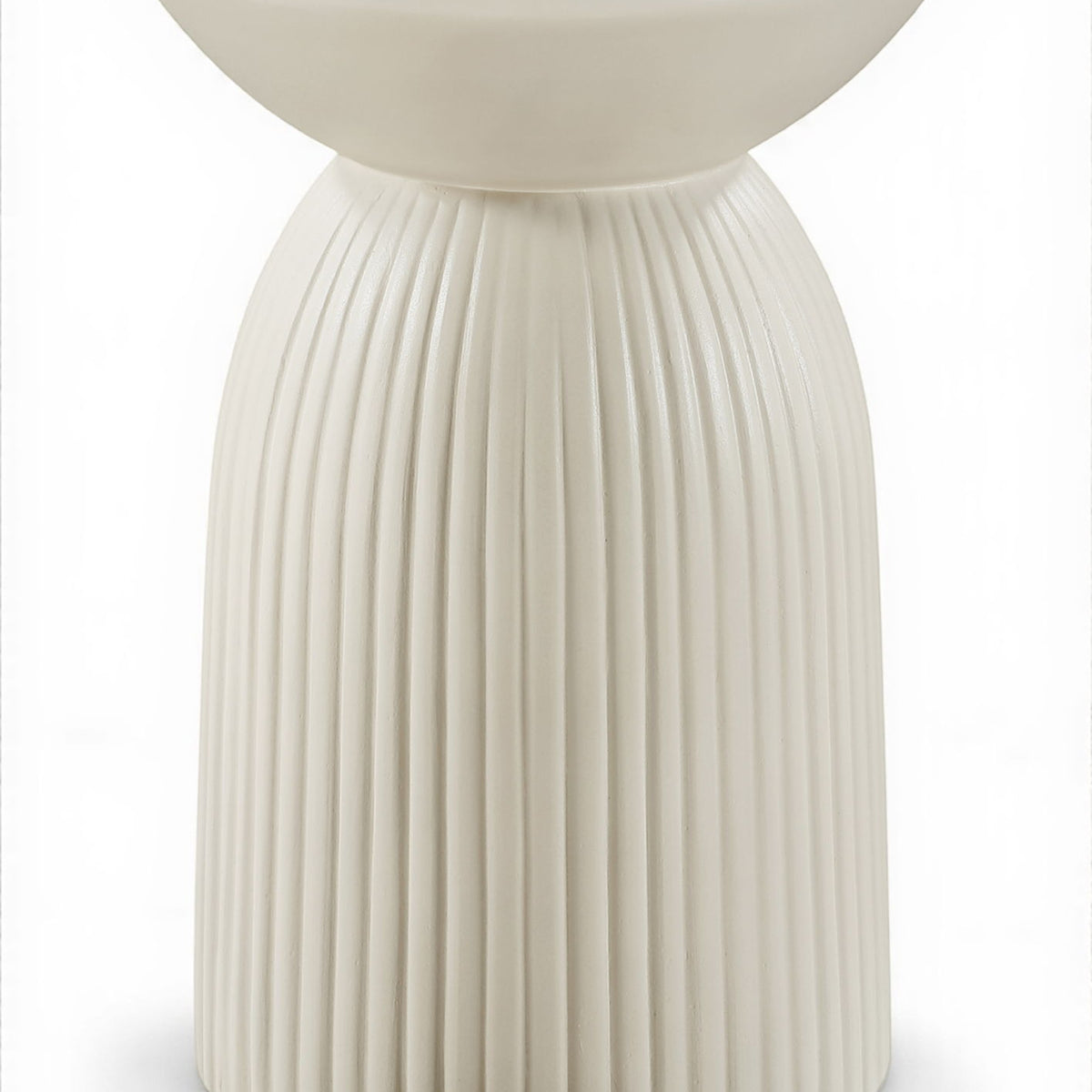 Opani - Concrete End Table - Taupe