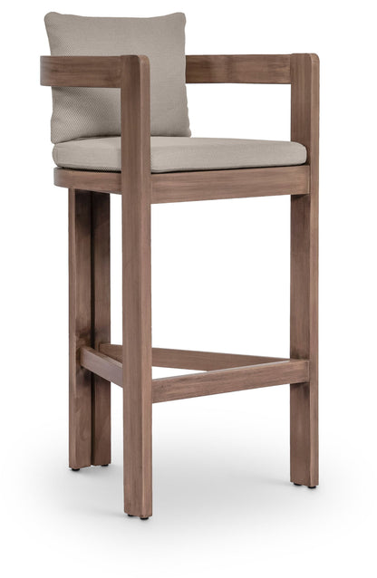 Newport - Water Resistant Fabric Upholstered Outdoor Patio Bar Stool