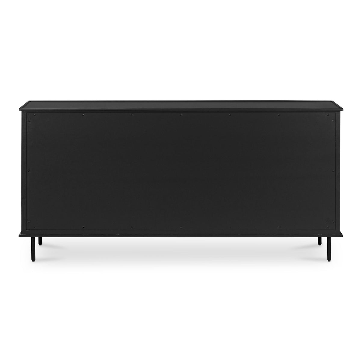 Reagan - 6 Drawer Dresser - Black