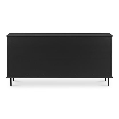 Reagan - 6 Drawer Dresser - Black