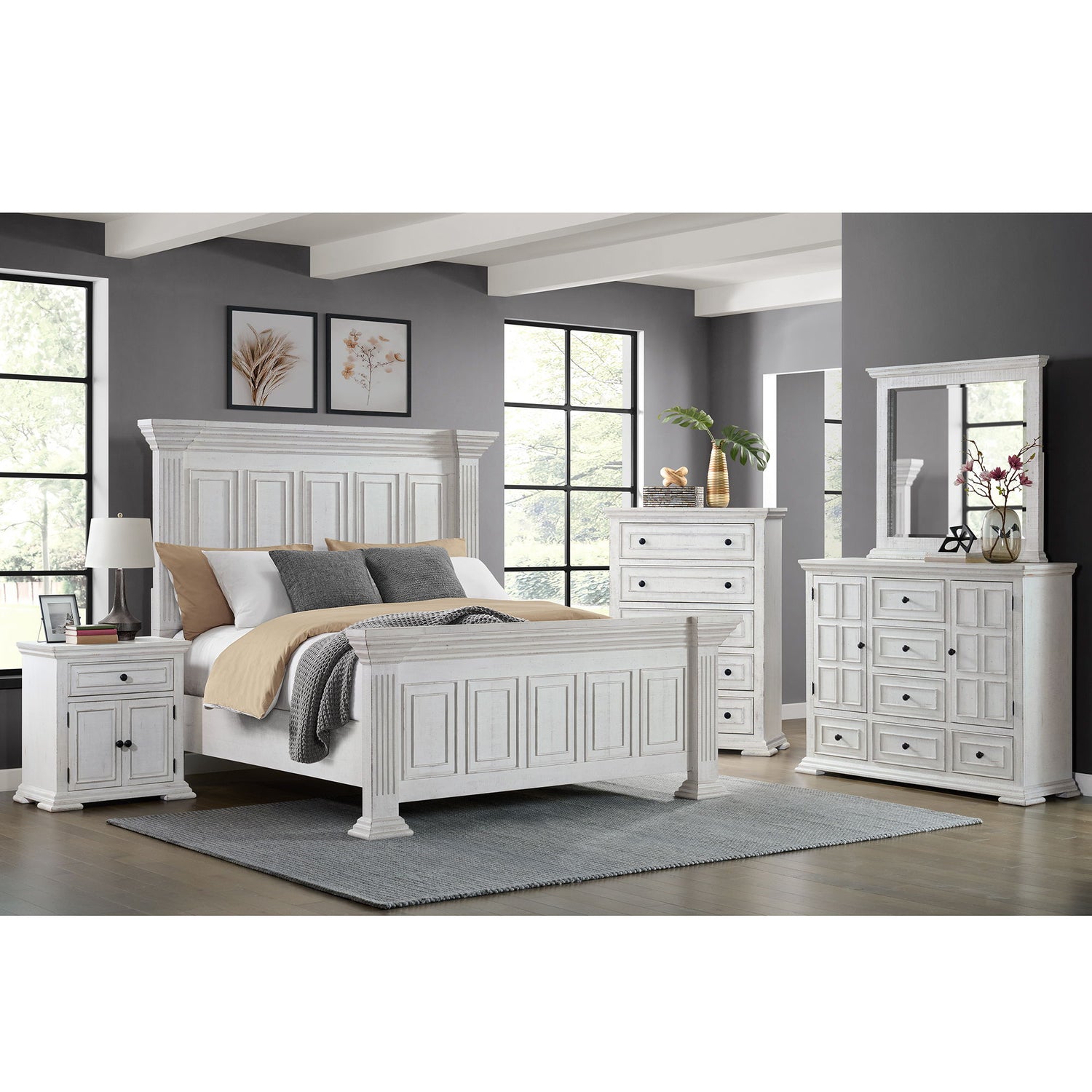 Heather - Panel Bedroom Set