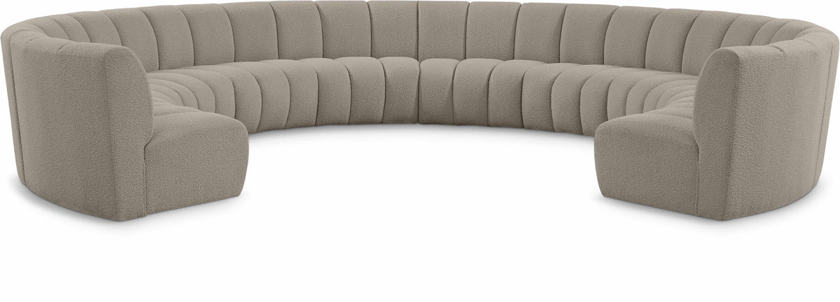 Infinity - 10 Piece Boucle Modular Sectional