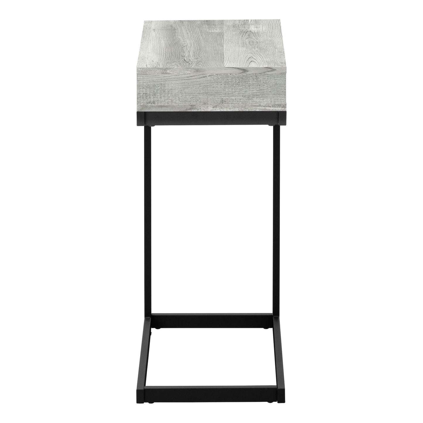 Accent Table, C - Shaped Contemporary Elegant Desig