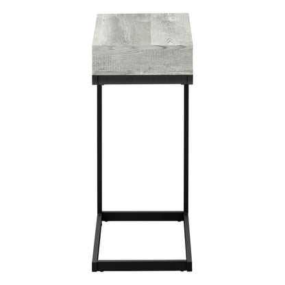 Accent Table, C - Shaped Contemporary Elegant Desig