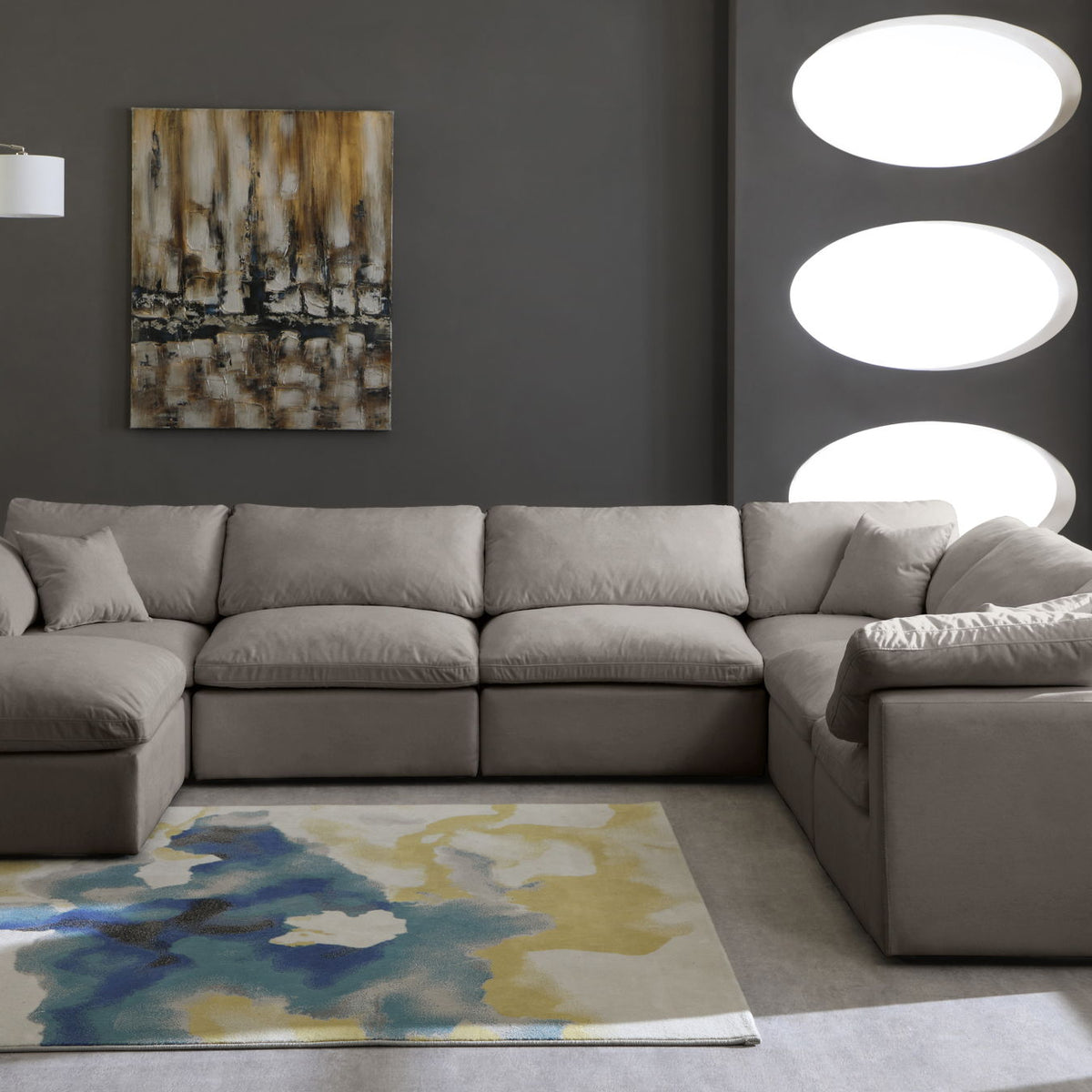 Plush - 7 Piece Modular Sectional