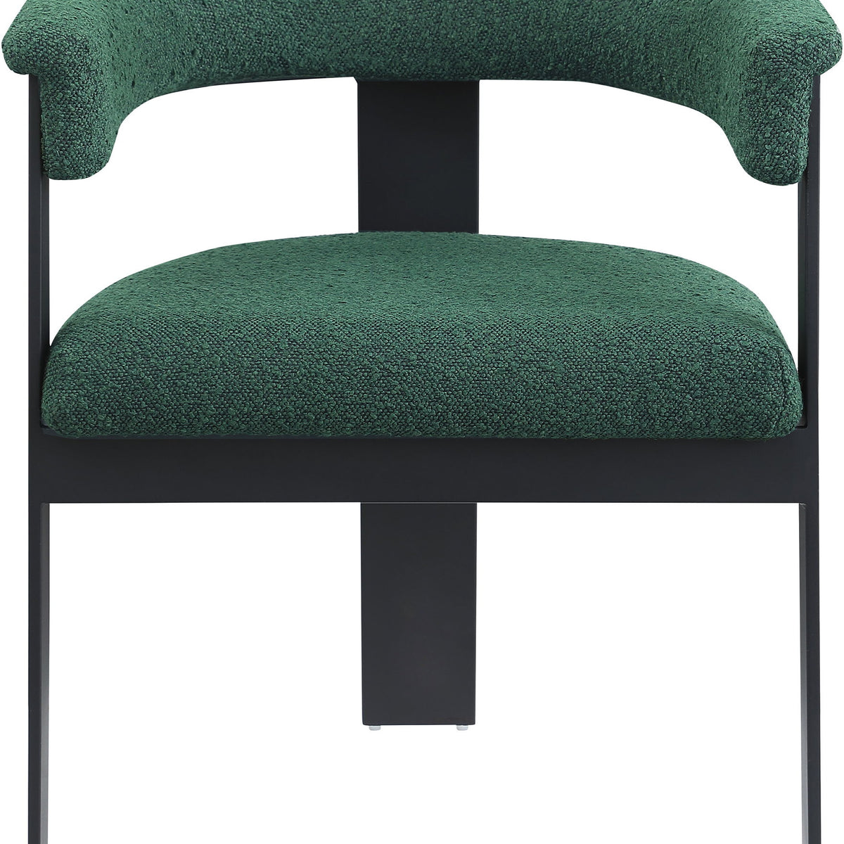 Romeo - Boucle Dining Chair With Black Base (Set of 2)