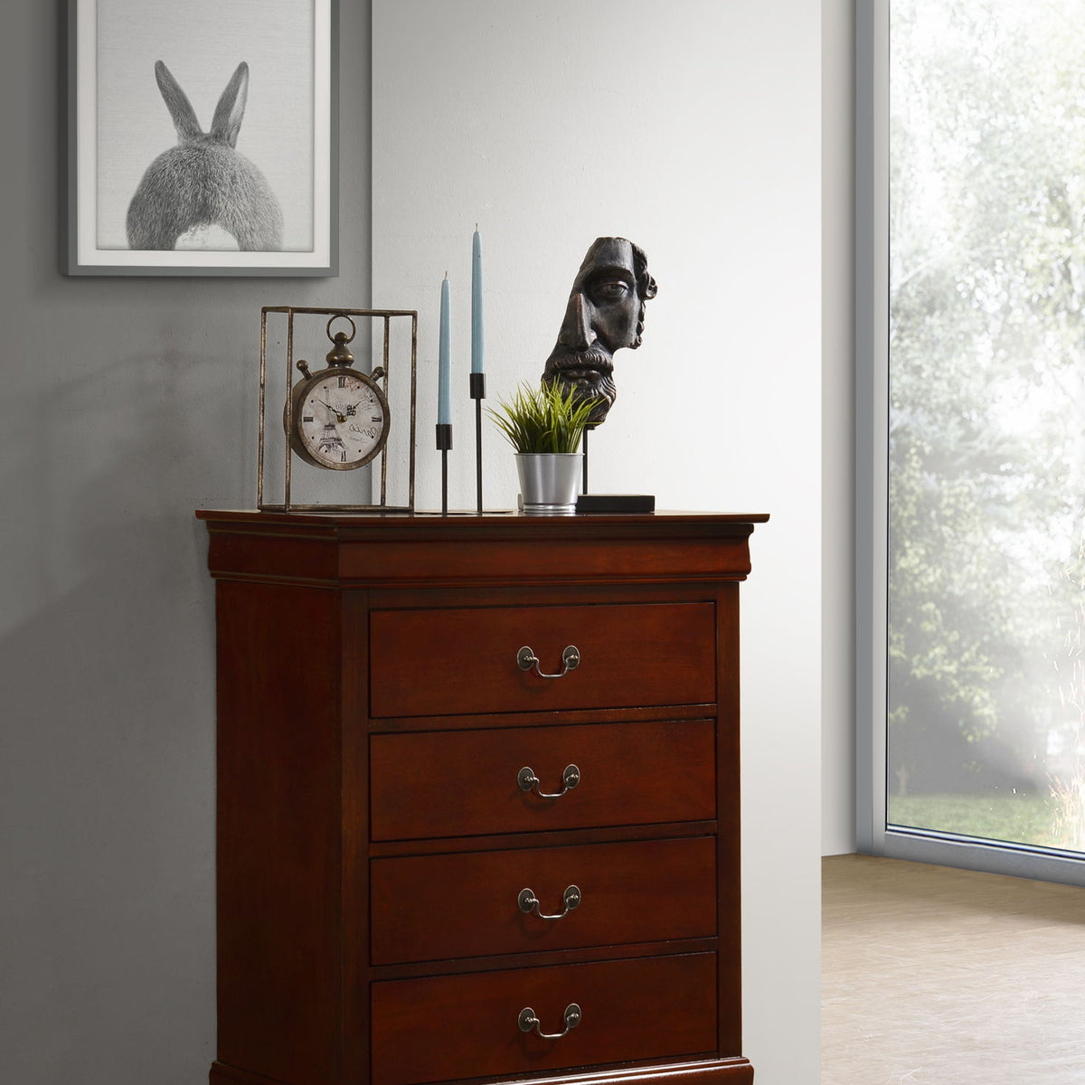 Traditional Style Storage Chest Elegant