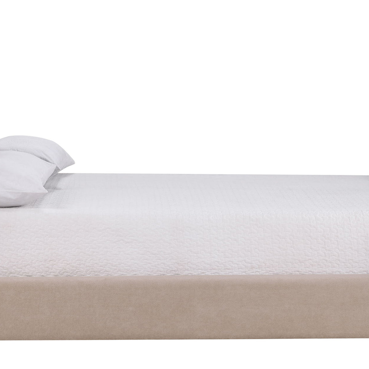 Fira - Chenille Fabric Upholstered Bed