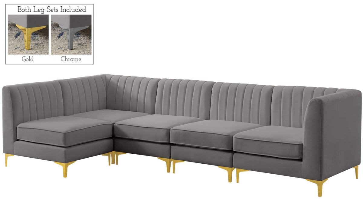 Alina - 5 Piece Modular Sectional