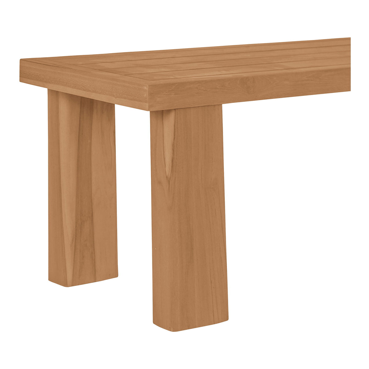 Marina - Outdoor Dining Bench - Light Brown