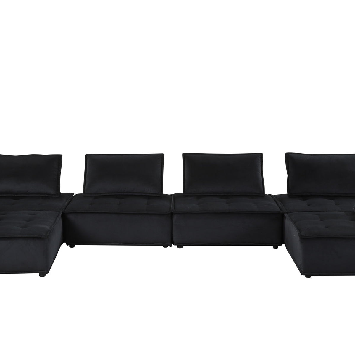Anna - Stylish Sectional Sofa Ottoman