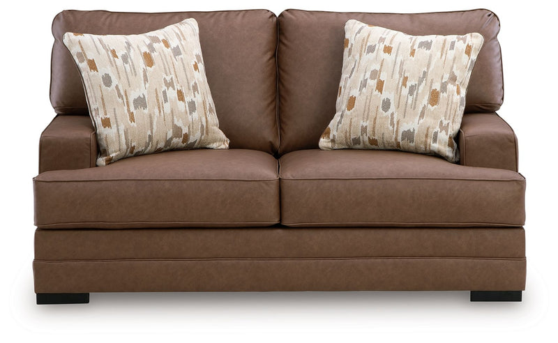 VillaCourt - Loveseat - Caramel