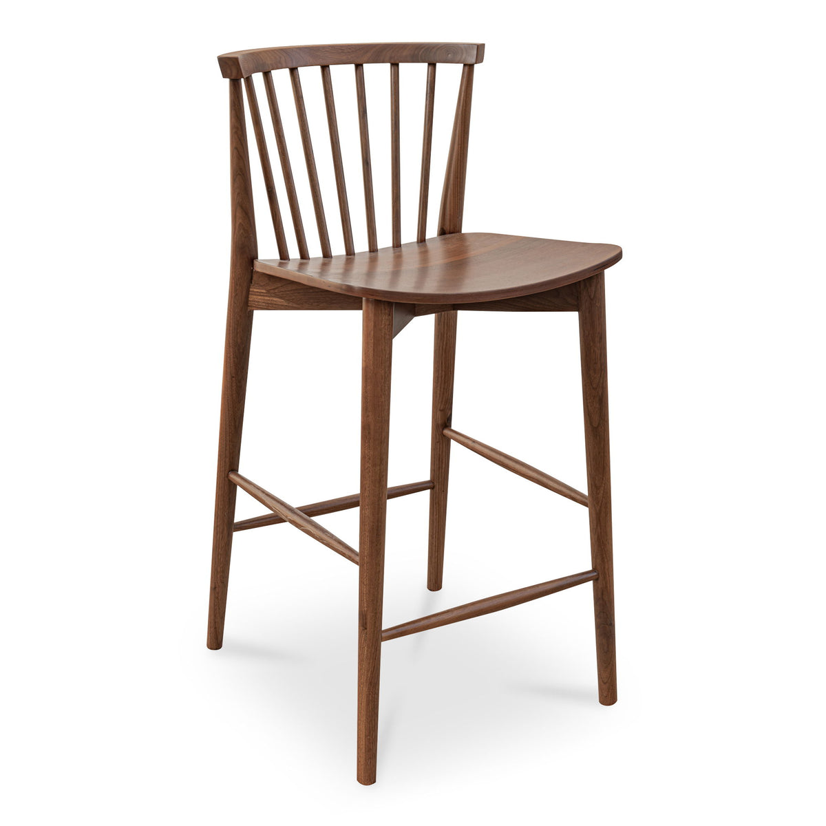 Marley - Counter Height (24"-27") - Dark Brown