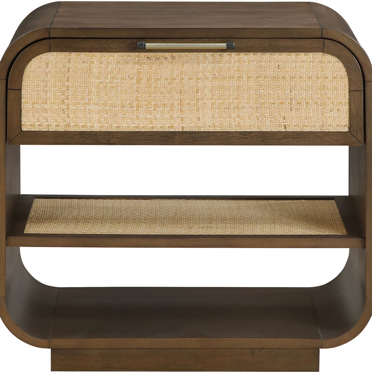 Windsor - Solid Wood Nightstand - Brown