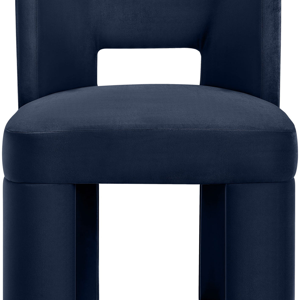 Zuno - Velvet Performance Fabric Upholstered Dining Chair (Set of 2)