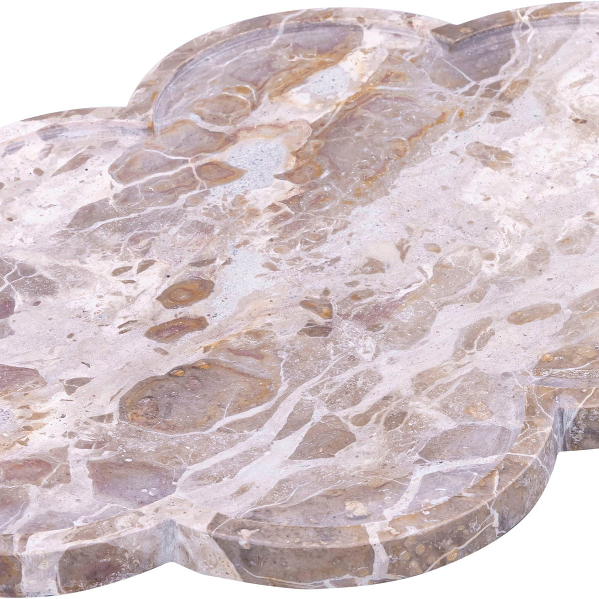 Rimini - Marble Clover Shaped Tray
